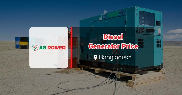 Diesel generator price in Bangladesh