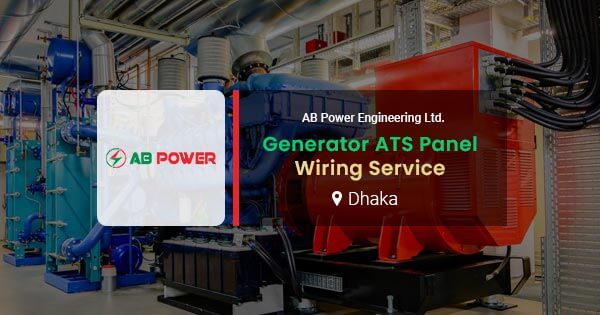 Generator ATS panel wiring service in Dhaka
