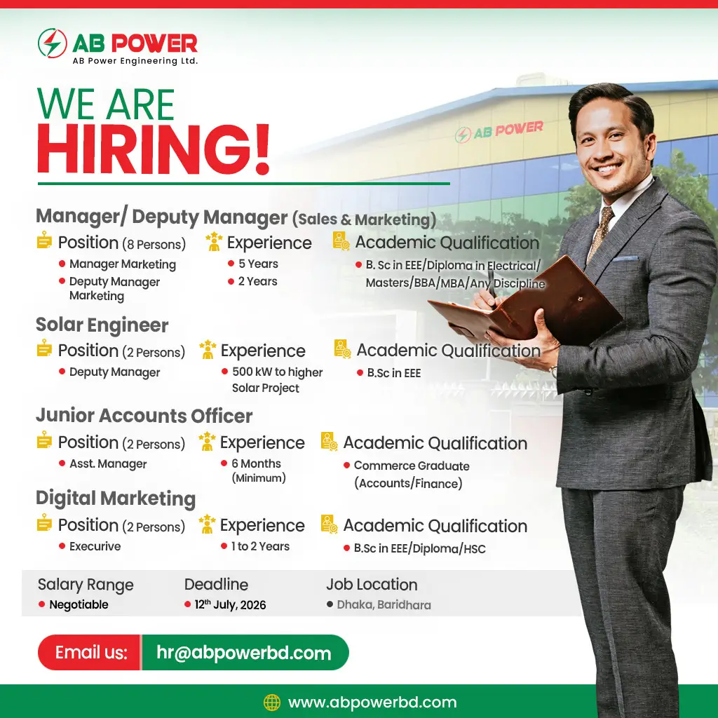 AB Power Engineering Ltd. Job Circular