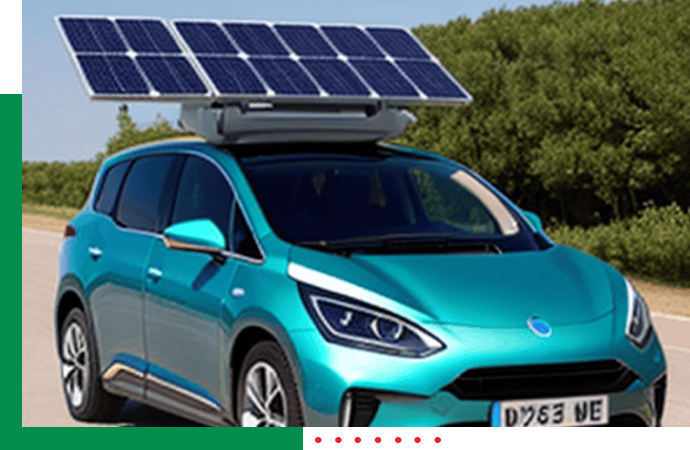 Solar-powered vehicles